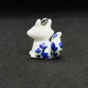 Wisiorek z mini zwierzątkami, wisiorek lis, zawieszka lis