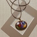 Ręcznie haftowany wisior DLA HELENY