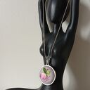 Ręcznie haftowany wisior DLA GRAŻYNY