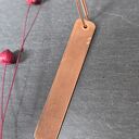 Minimalistyczny wisiorek miedziany z sercem 1 cm