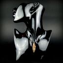 Wisiorek z cytrynem - miedziany talizman wire wrapping
