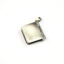 Srebrny Sekretnik w Kształcie Książki