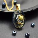 Kosmiczny Wisiorek z Żywicy - Galaktyczny Blask