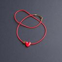Walentynkowe serce z pięknej ceramiki prezent handmade dla ukochanej osoby