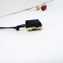 Surowy turmalin No 1 - wisiorek handmade na czarnym sznurku