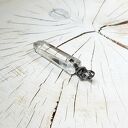 Kryształ górski S219 - ręcznie robiony wisiorek wire wrapping
