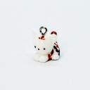 Wisiorek z mini zwierzątkami, wisiorek kot, zawieszka kot