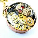 Wisior dwustronny - owl IV - 3d