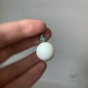 Wisiorek Biały Koral