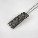 Łuska - metalowy wisiorek (2311 -11) ooak