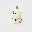 Wisiorek z mini zwierzątkami, wisiorek kot, zawieszka kot