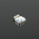 Wisior z agatem dendrytowym w oprawie ze srebra 925 - biżuteria handmade