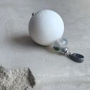 Wisiorek Biały Koral