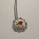 Ręcznie haftowany wisior DLA MARIANNY