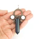 Wisiorek Noc Kairu - miedziany wire wrapping