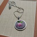 Ręcznie haftowany wisior DLA GRAŻYNY