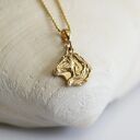 Koń mini wisiorek ze złoconego srebra