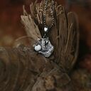 Mini wisiorek szop pracz ze srebra 925