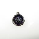 Zawieszka z sugilitem - srebrna biżuteria artystyczna