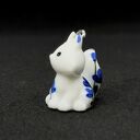 Wisiorek z mini zwierzątkami, wisiorek lis, zawieszka lis