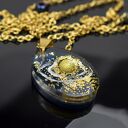 Kosmiczny Wisiorek z Żywicy - Galaktyczny Blask