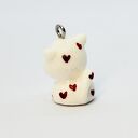 Wisiorek z mini zwierzątkami, wisiorek kot, zawieszka kot