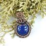 talizman biżuteria na prezent wisiorek z lapis lazuli