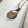 wisiorki: Fossil m244 - miedź wire wrapping