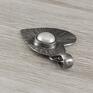 wisiorki: i w srebrze perła i srebro