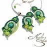 Angelo Salavanni handmade wisiorek - owoce wiosny - angelosalavanni soutache sutasz