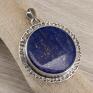 i - wisiorek 1667a - i - lazuli bizuteria lapis i srebro