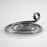 Spirala - srebrny wisior (2310 09) ozdoby etno wisiorek ze srebra prosty naszyjnik
