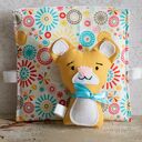 Minisie w śpiworku - Misiu miodowy (mini miś 9 cm)