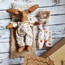 Mała przytulanka z plecakiem