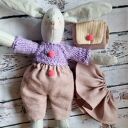 Przytulanka królik z akcesoriami