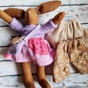 Przytulanka królik z akcesoriami