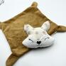 Bett For Babies gryzak lisek przytulanka lis dla niemowląt zabawki maskotka kocyk