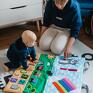 TimoSimo Mata sensoryczna dla rocznego dziecka montessori
