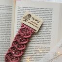 Makrama zakładka do książki dla mamy | Prezent Dzień Matki