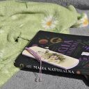 Zakładka do książki - zdobiona metodą decoupage