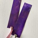 Zakladka papierowa Emerald Mist 1 ręcznie malowana akwarela