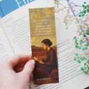 Papierowa zakładka do książki Wichrowe Wzgórza Emily Brontë