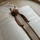 Zakładka do książki handmade - sowa