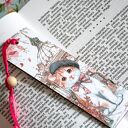 Zakładka do książki - Paryska przygoda (handmade)