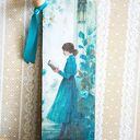 Zakładka do książki - Podążaj za białym królikiem