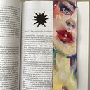 Zakładka papierowa Luminous ręcznie malowana akwarela