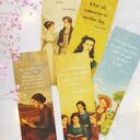 Klasyki literatury - zestaw 5 papierowych zakładek do książki