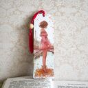 Zakładka do książki - Paryska przygoda (handmade)