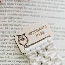 Ręcznie robiona zakładka do książki dla nauczycielki - Pani Sowa
