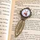 Zakładka do książki Zajączek w szaliku - rękodzieło Szeptowni